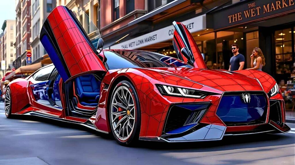 2026 Spidermobile Concept Revealed Futuristic Web-Inspired Design Stuns Fans