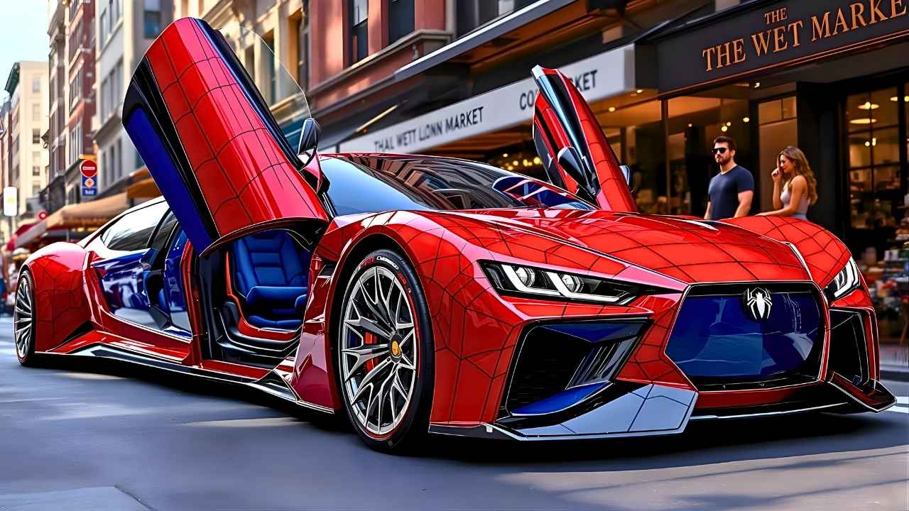 2026 Spidermobile Concept Revealed Futuristic Web-Inspired Design Stuns Fans